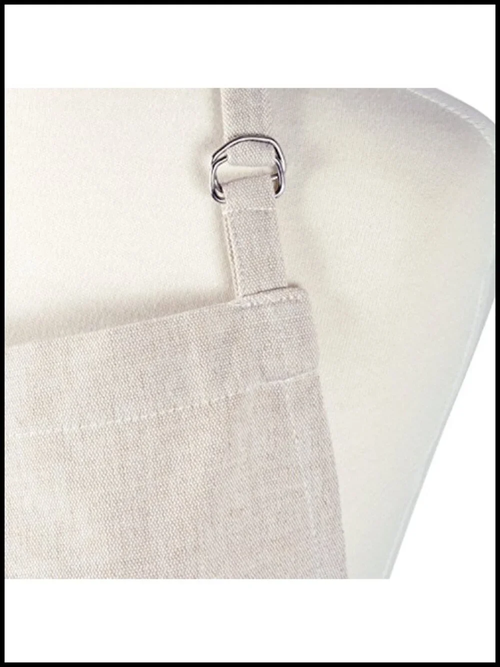 100% Cotton Solid Chambray Chef Apron, Adjustable, One Size